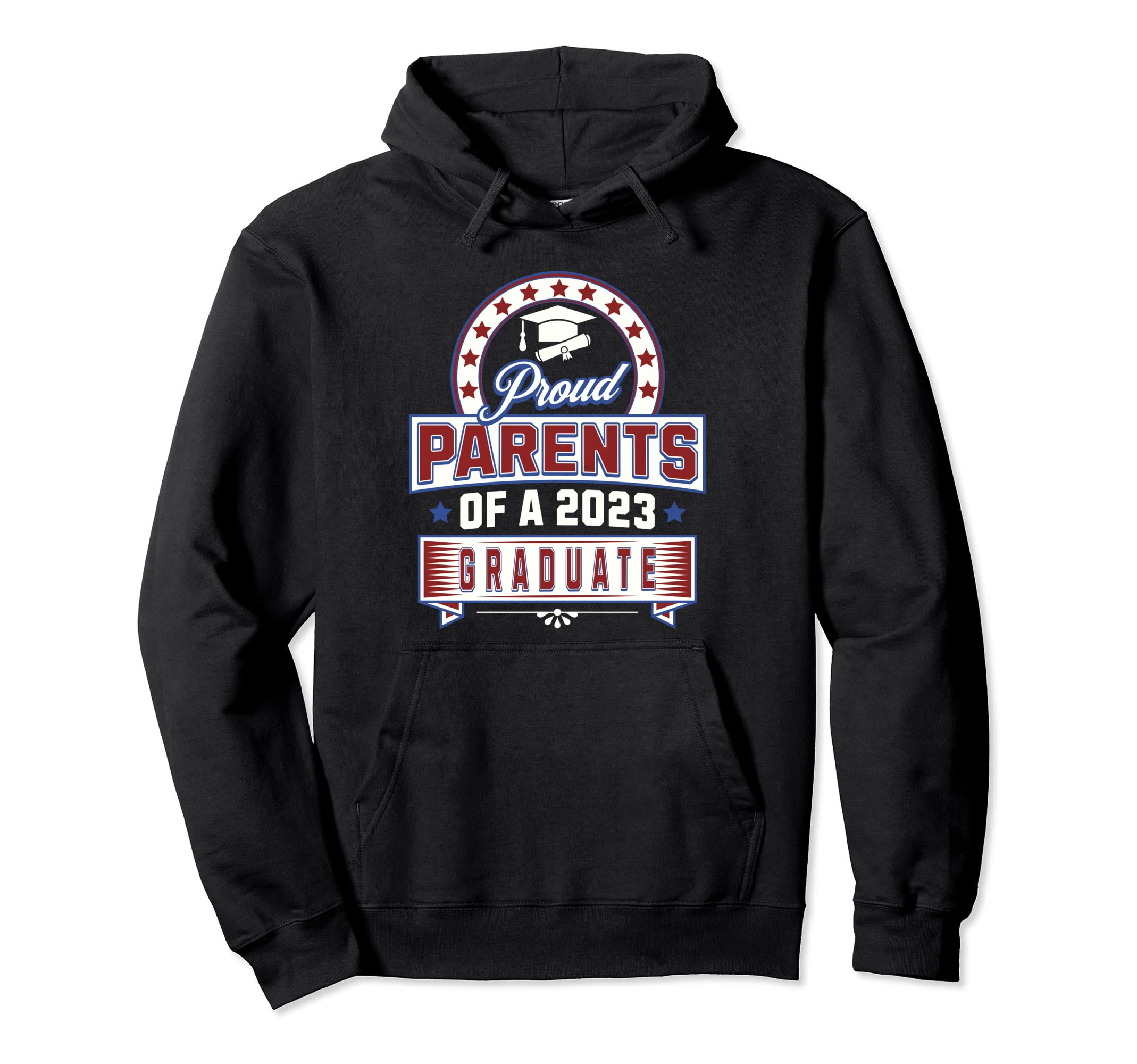 Proud Parents 2023 Graduate School Hoodie - Custom Art Print for Adults - T-Shirt, Sweatshirt, Hoodie