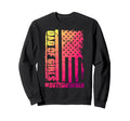 Dad Outnumbered Funny Colorful Fathers Sweatshirt - Streetwear Style Unisex - T-Shirt, Sweatshirt, Hoodie
