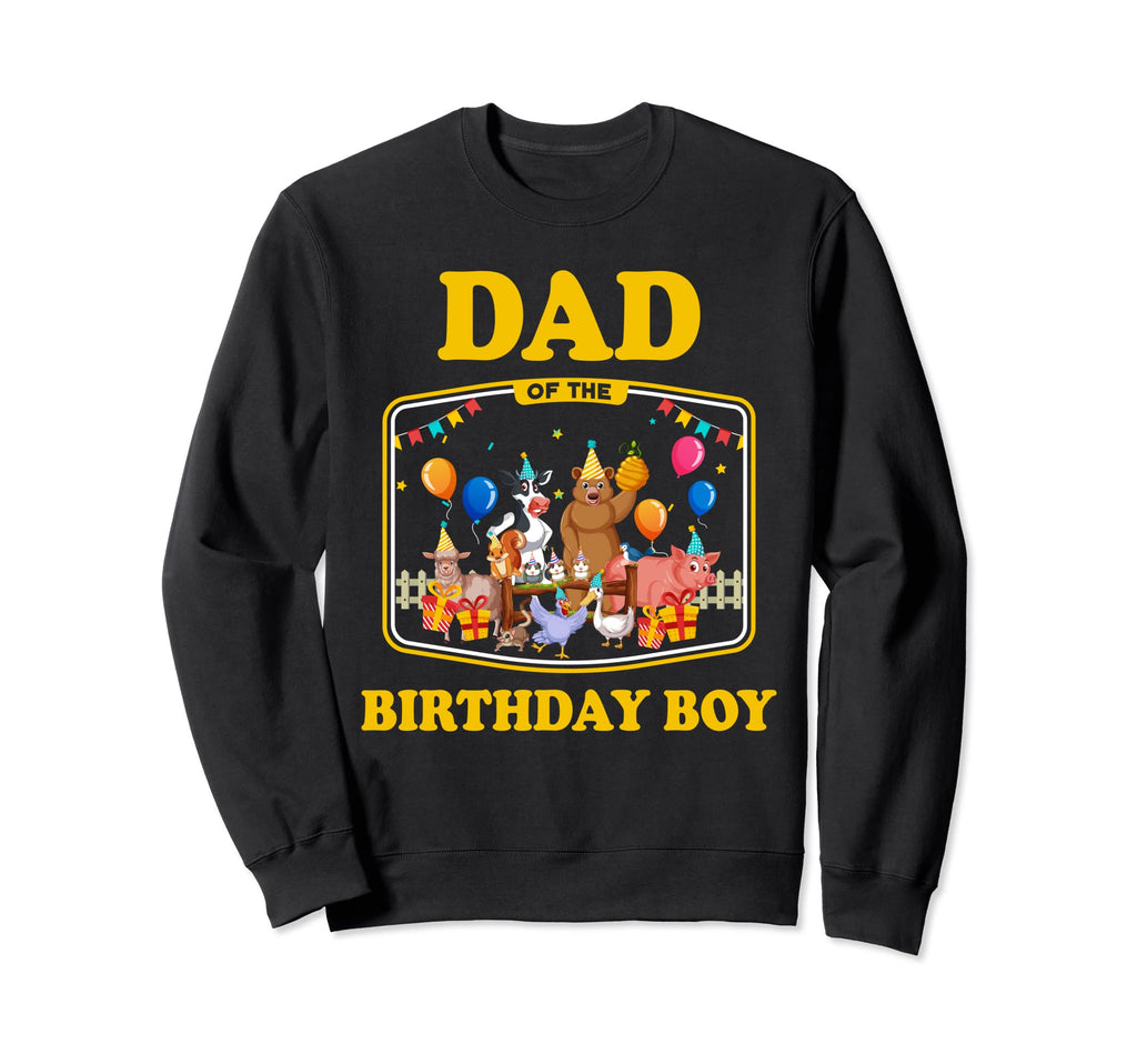 Farming Birthday Farm Themed Dad Sweatshirt - Streetwear Style for Adults - T-Shirt, Sweatshirt, Hoodie