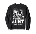 Senior Aunt Class 2026 Soccer Sweatshirt - Graphic Print for Adults - T-Shirt, Sweatshirt, Hoodie