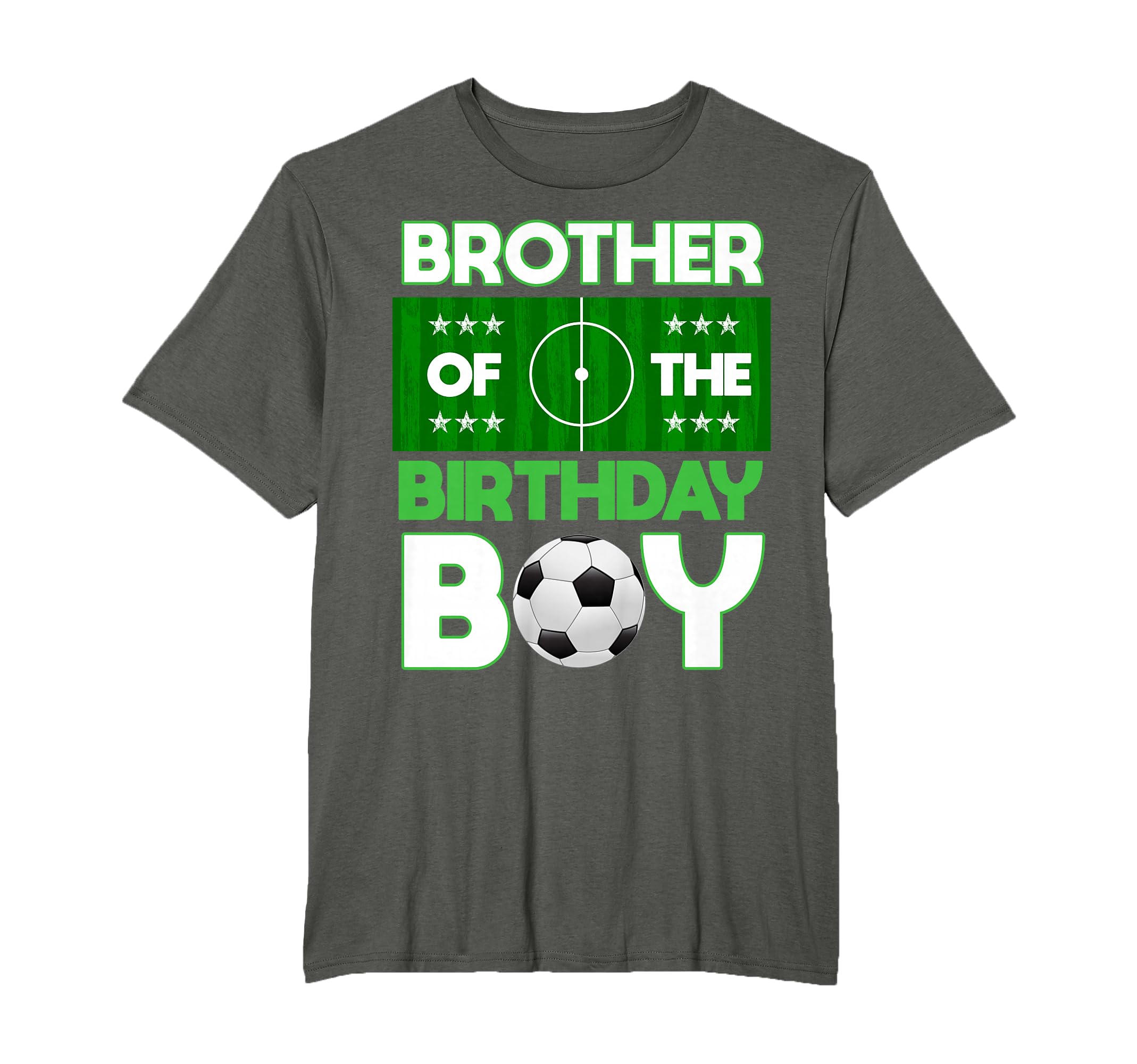 Brother Birthday Soccer B Day Matching T-Shirt - Unique Graphic Men Women - T-Shirt, Sweatshirt, Hoodie