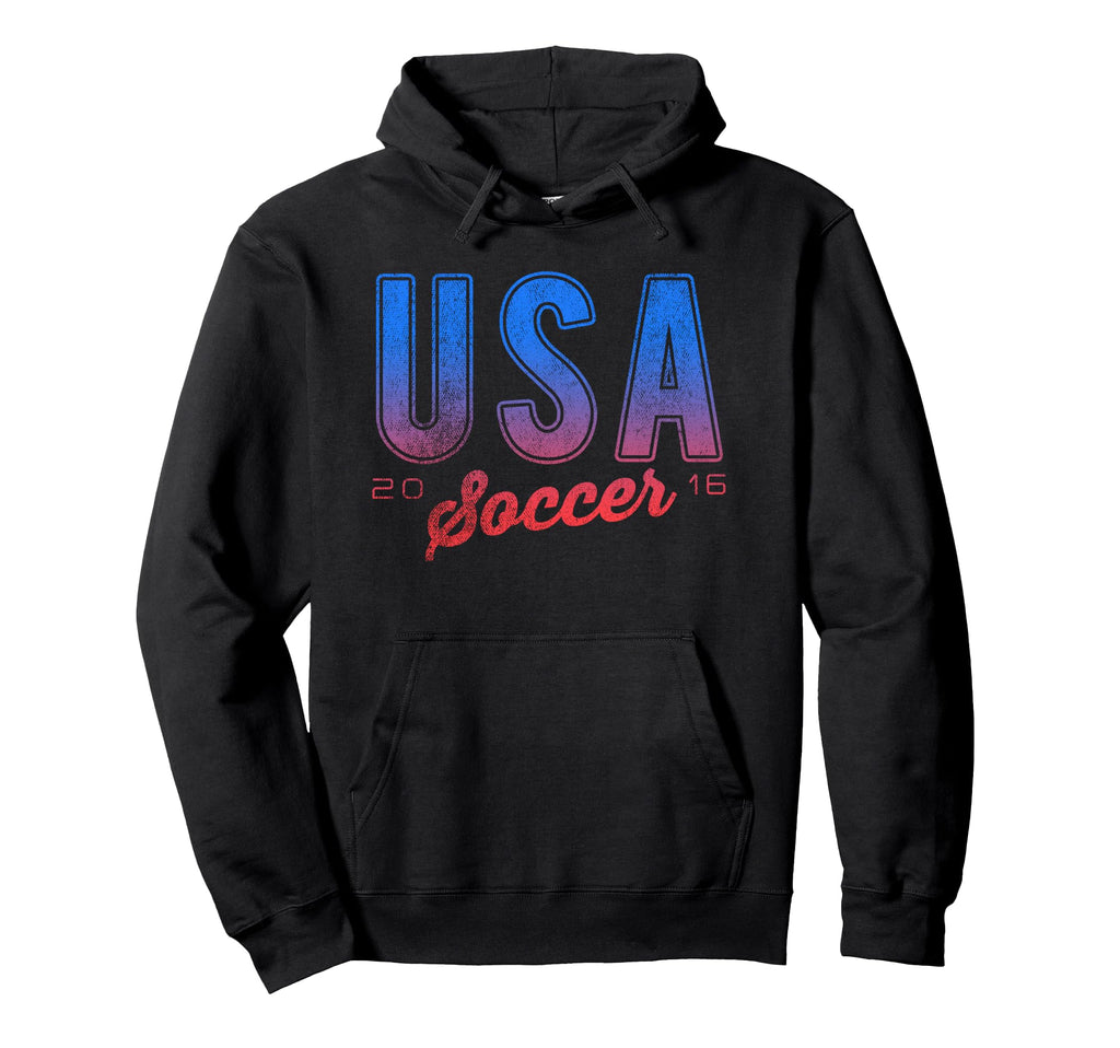 Trendy Usa Soccer Hoodie - Minimalist Print Unisex - T-Shirt, Sweatshirt, Hoodie