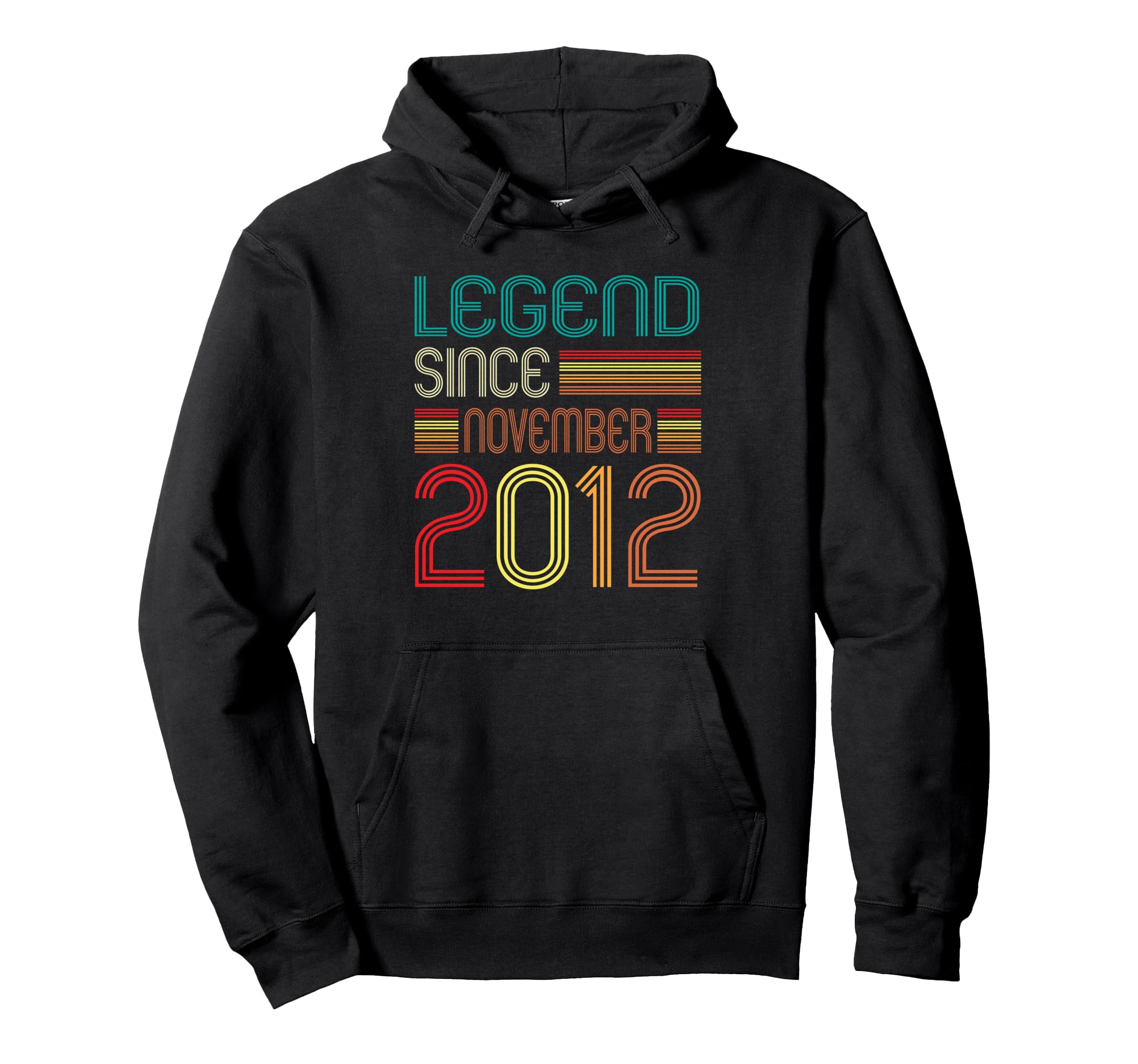 Legend Since November 2012 14Th Birthday Hoodie - Streetwear Style Unisex - T-Shirt, Sweatshirt, Hoodie