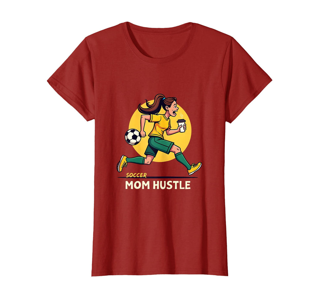 Soccer Mom Hustle T-Shirt - Custom Art Print Men Women - T-Shirt, Sweatshirt, Hoodie
