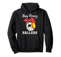 Busy Raising Ballers Funny Softball Hoodie - Trendy Graphic Men Women - T-Shirt, Sweatshirt, Hoodie