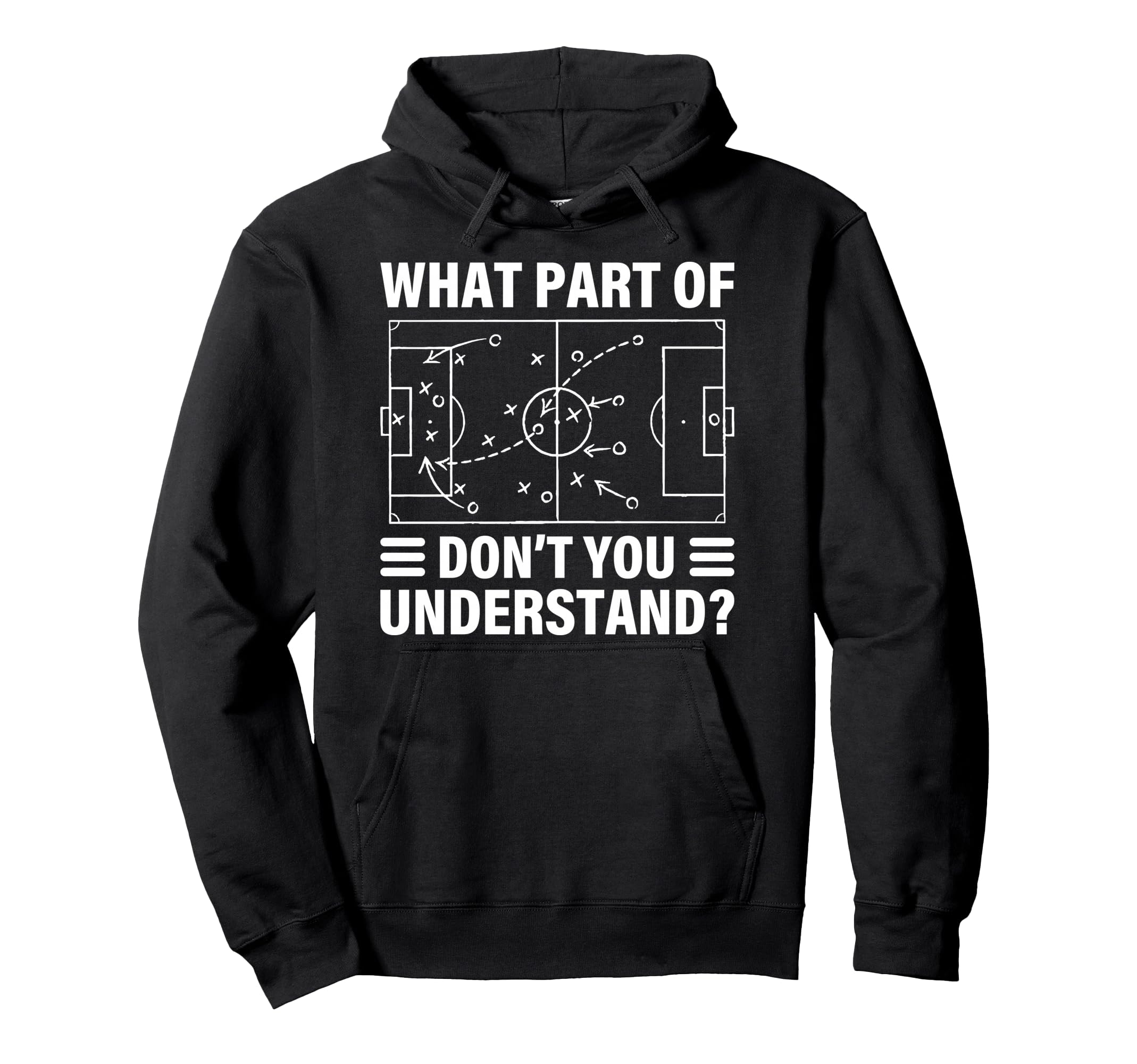 Funny What Part Soccer Dont You Hoodie - Custom Art Print Men Women - T-Shirt, Sweatshirt, Hoodie