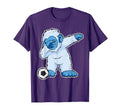 Soccer Dabbing Bigfoot Yeti Abominable T-Shirt - Fun Novelty Design Unisex - T-Shirt, Sweatshirt, Hoodie