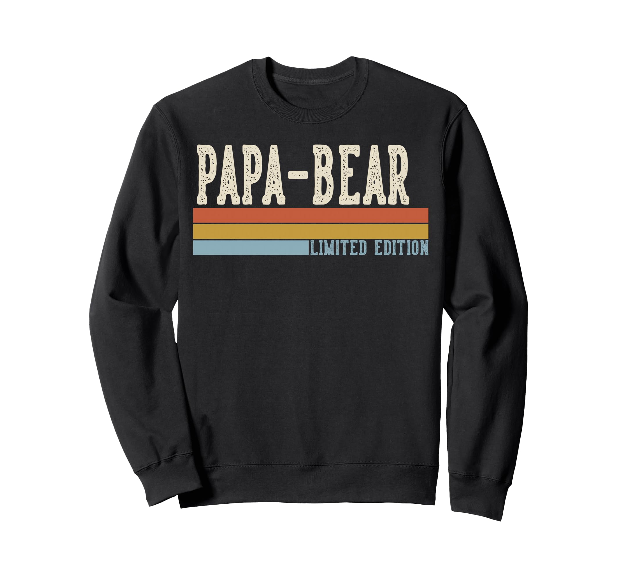 Papa Bear Grandpa Fathers Day Sweatshirt - Unique Graphic Unisex - T-Shirt, Sweatshirt, Hoodie