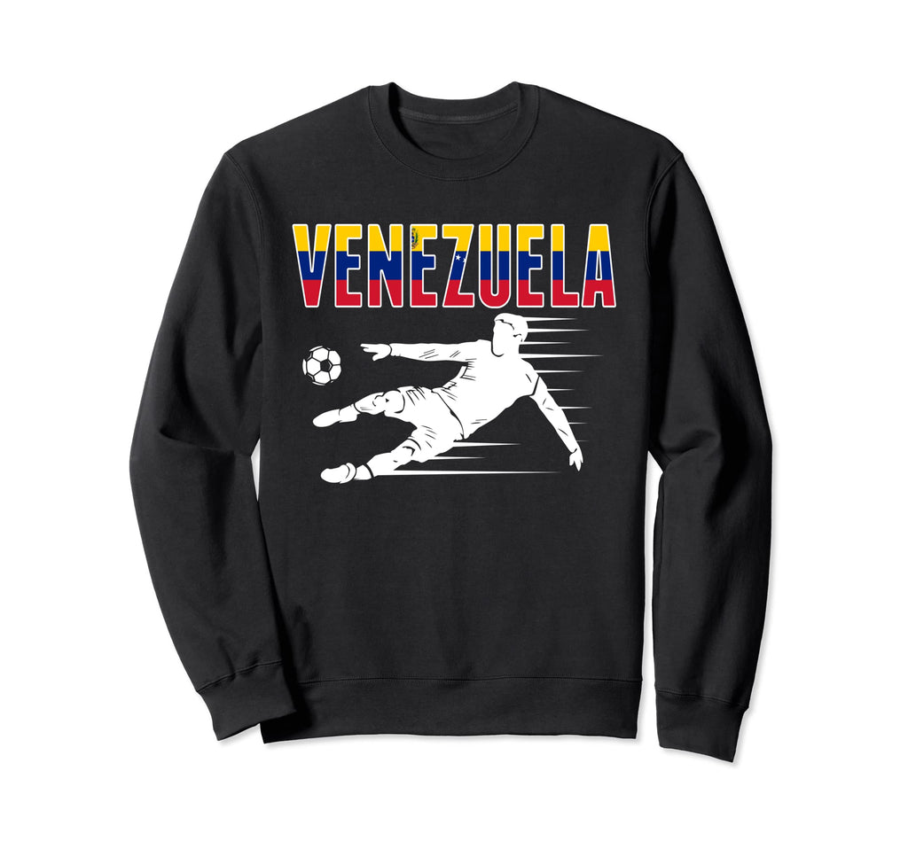 Venezuela Soccer Fans Jersey Sweatshirt - Graphic Print for Adults - T-Shirt, Sweatshirt, Hoodie