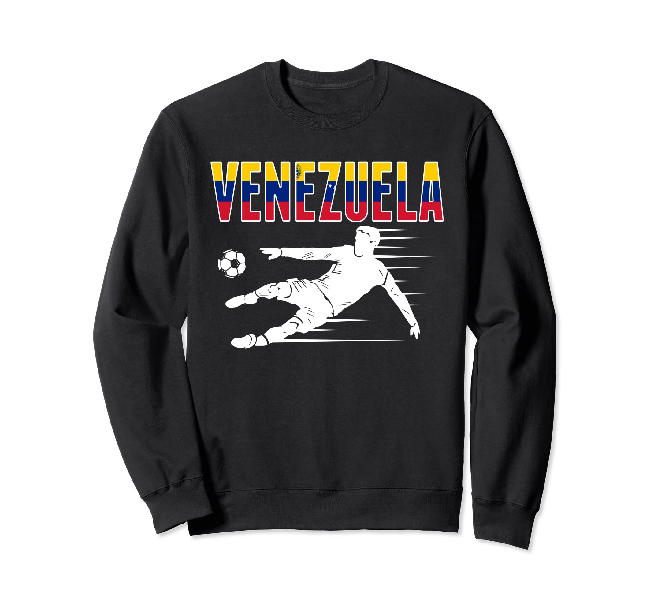 Venezuela Soccer Fans Jersey Sweatshirt - Graphic Print for Adults - T-Shirt, Sweatshirt, Hoodie