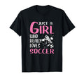 Womens Gift Just Who Really Loves Soccer T-Shirt - Custom Art Print Unisex - T-Shirt, Sweatshirt, Hoodie