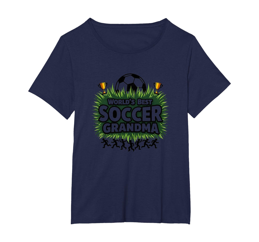 Worlds Best Soccer Grandma Champion Womens T-Shirt - Unique Graphic Unisex - T-Shirt, Sweatshirt, Hoodie