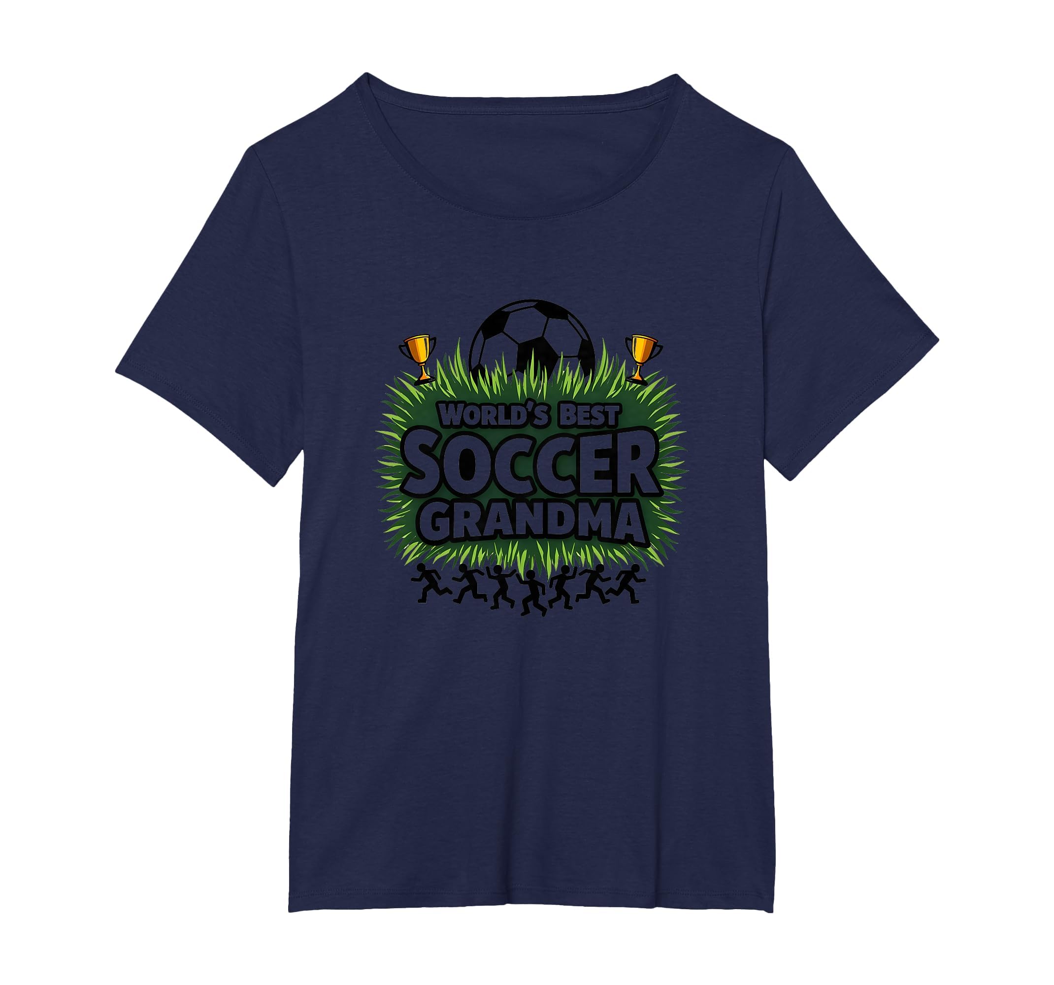 Worlds Best Soccer Grandma Champion Womens T-Shirt - Unique Graphic Unisex - T-Shirt, Sweatshirt, Hoodie