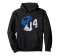Number 14 Years Soccer 14Th Birthday Hoodie - Unique Graphic Unisex - T-Shirt, Sweatshirt, Hoodie