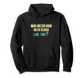 Bearded Guy Funny Beard Lover Mustache I Hoodie - Custom Art Print Unisex - T-Shirt, Sweatshirt, Hoodie