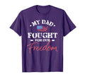 Military Veteran Daughter And Son T-Shirt - Custom Art Print Men Women - T-Shirt, Sweatshirt, Hoodie