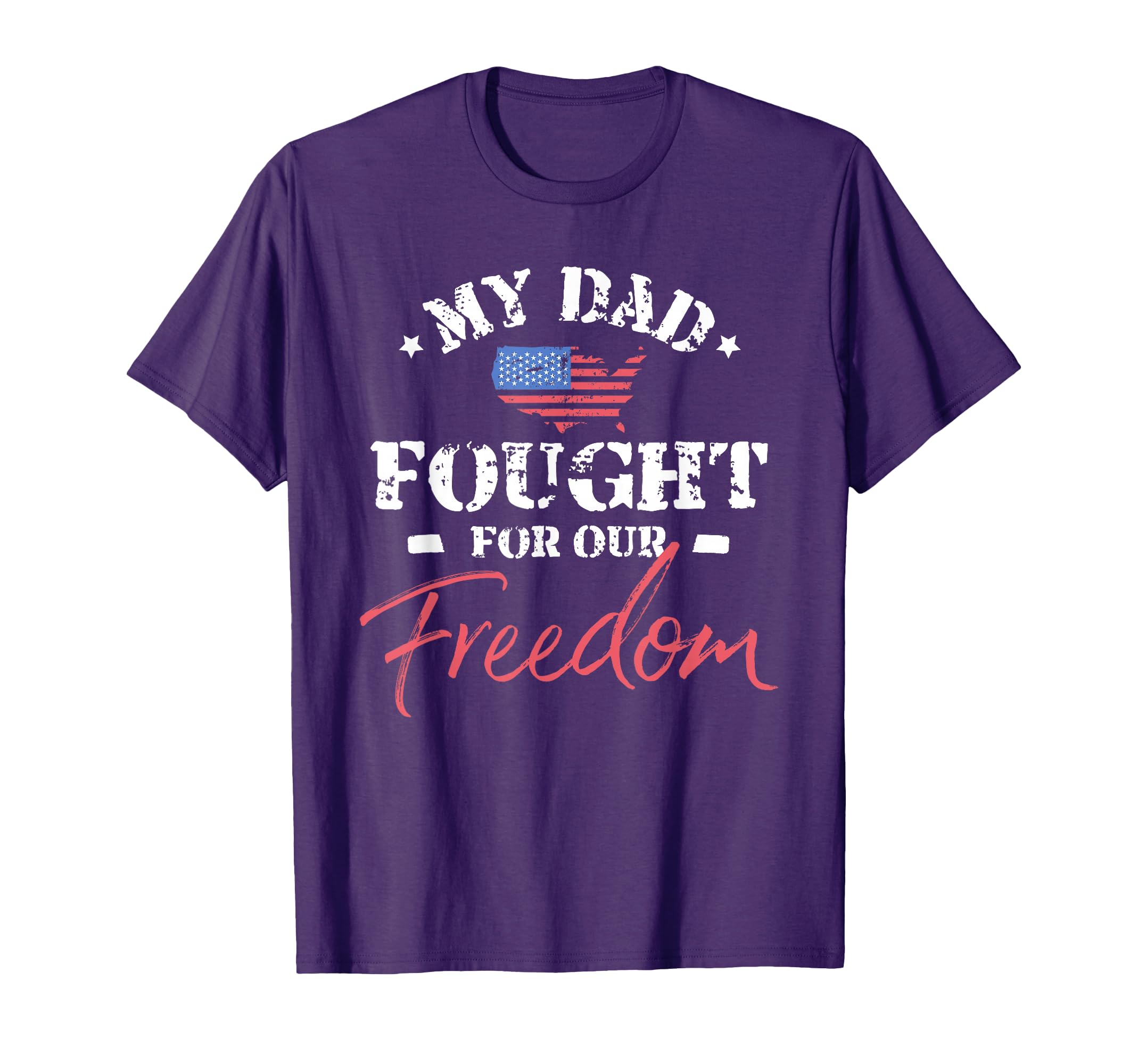 Military Veteran Daughter And Son T-Shirt - Custom Art Print Men Women - T-Shirt, Sweatshirt, Hoodie