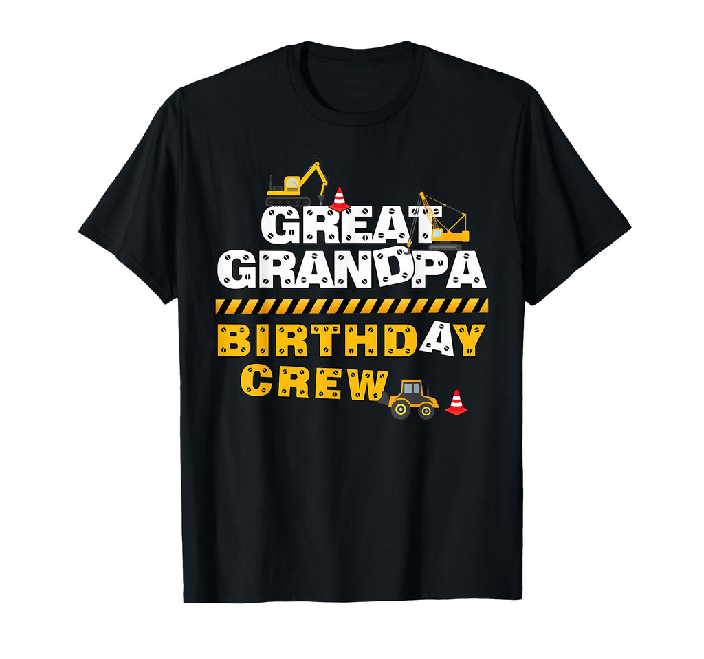 Great Grandpa Birthday Crew T-Shirt - Aesthetic Graphic Men Women - T-Shirt, Sweatshirt, Hoodie