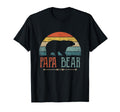 Papa Bear Daddy Fathers Day Dad T-Shirt - Fun Novelty Design for Adults - T-Shirt, Sweatshirt, Hoodie