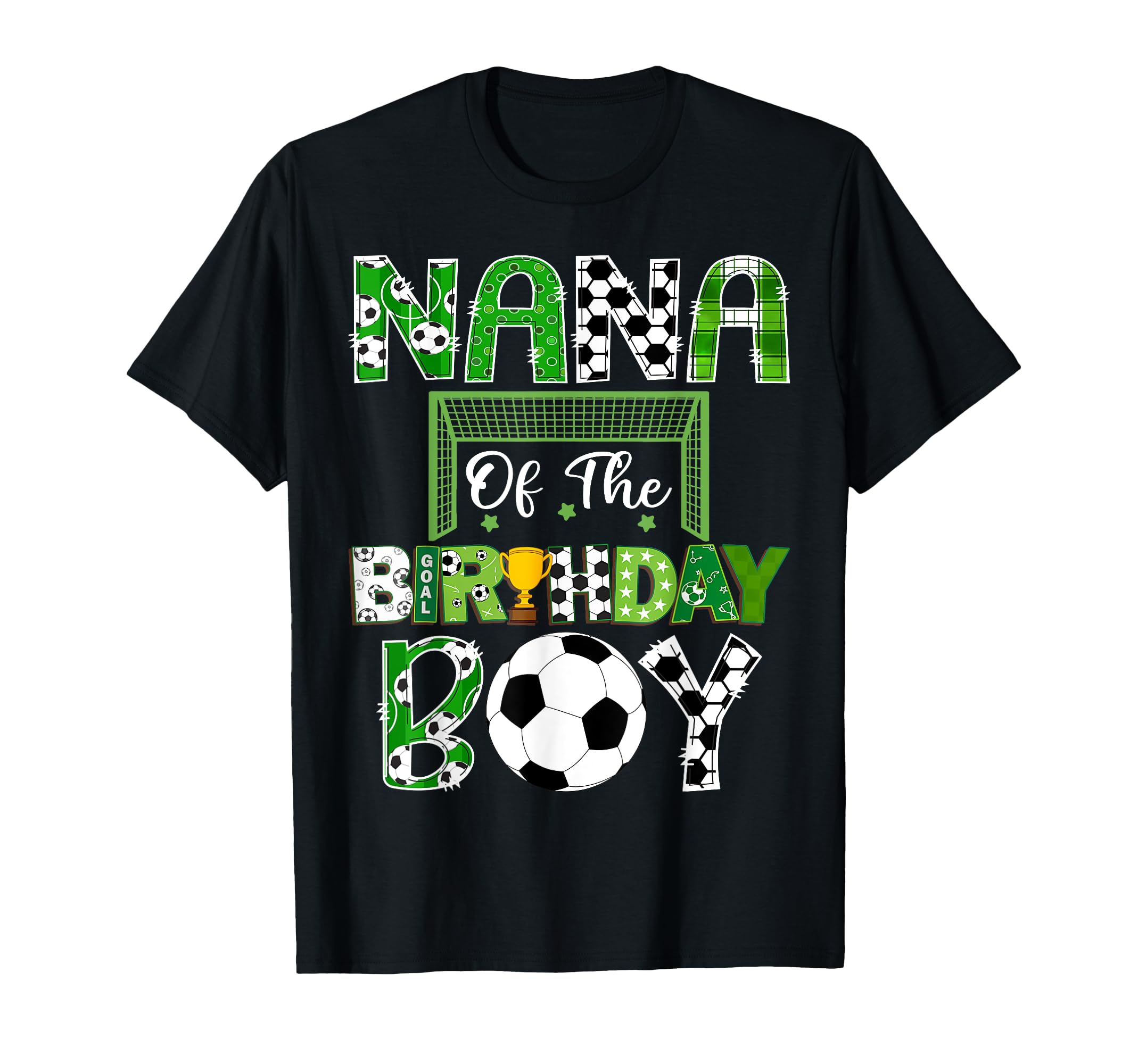 Nana Birthday Soccer Lover Game Day T-Shirt - Novelty Apparel Unisex - T-Shirt, Sweatshirt, Hoodie