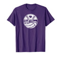 Ball Mom Half Baseball Softball Half T-Shirt - Unique Graphic Unisex - T-Shirt, Sweatshirt, Hoodie