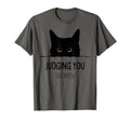 Cat Judging You Silently Funny Black T-Shirt - Streetwear Style Men Women - T-Shirt, Sweatshirt, Hoodie
