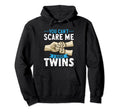 Twin Dad Father Two Dad Twins Hoodie - Graphic Print for Adults - T-Shirt, Sweatshirt, Hoodie
