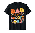 Dad Groovy One 1St Birthday T-Shirt - Casual Everyday Wear for Adults - T-Shirt, Sweatshirt, Hoodie