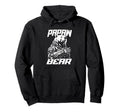 Papa Bear Bio Mechanical Robot Sci Fi Hoodie - Trendy Graphic for Adults - T-Shirt, Sweatshirt, Hoodie