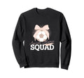 Soccer Mama Squad Coquette Sideline Sweatshirt - Unique Graphic Men Women - T-Shirt, Sweatshirt, Hoodie