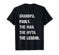 Personalized Grandpa Gifts Pauly T-Shirt - Custom Art Print for Adults - T-Shirt, Sweatshirt, Hoodie