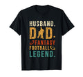 Husband Dad Fantasy Football Legend T-Shirt - Aesthetic Graphic Men Women - T-Shirt, Sweatshirt, Hoodie