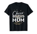 Cheer Bonus Mom Leopard Cheerleading T-Shirt - Casual Everyday Wear Unisex - T-Shirt, Sweatshirt, Hoodie