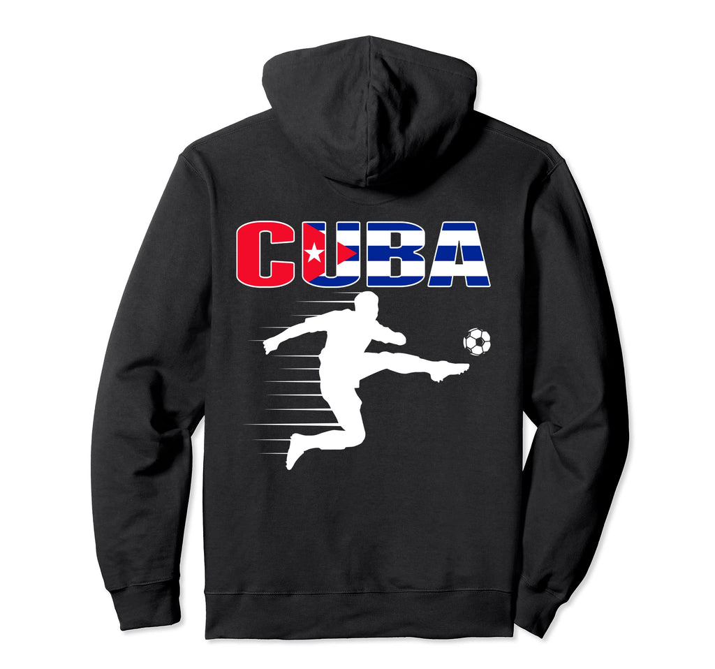 Cuba Soccer Fans Jersey Proud Cuban Hoodie - Unique Graphic Men Women - T-Shirt, Sweatshirt, Hoodie