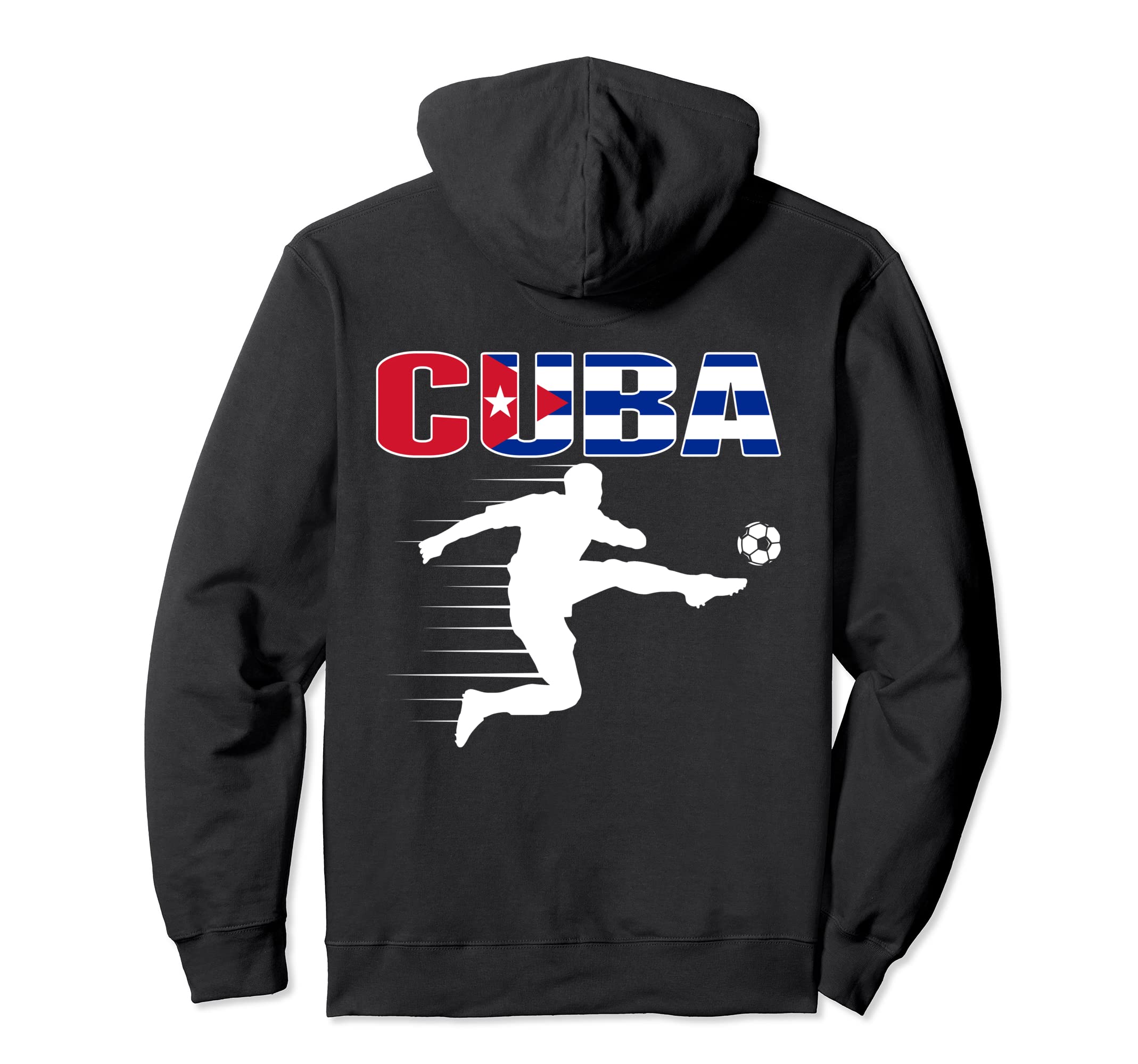 Cuba Soccer Fans Jersey Proud Cuban Hoodie - Unique Graphic Men Women - T-Shirt, Sweatshirt, Hoodie