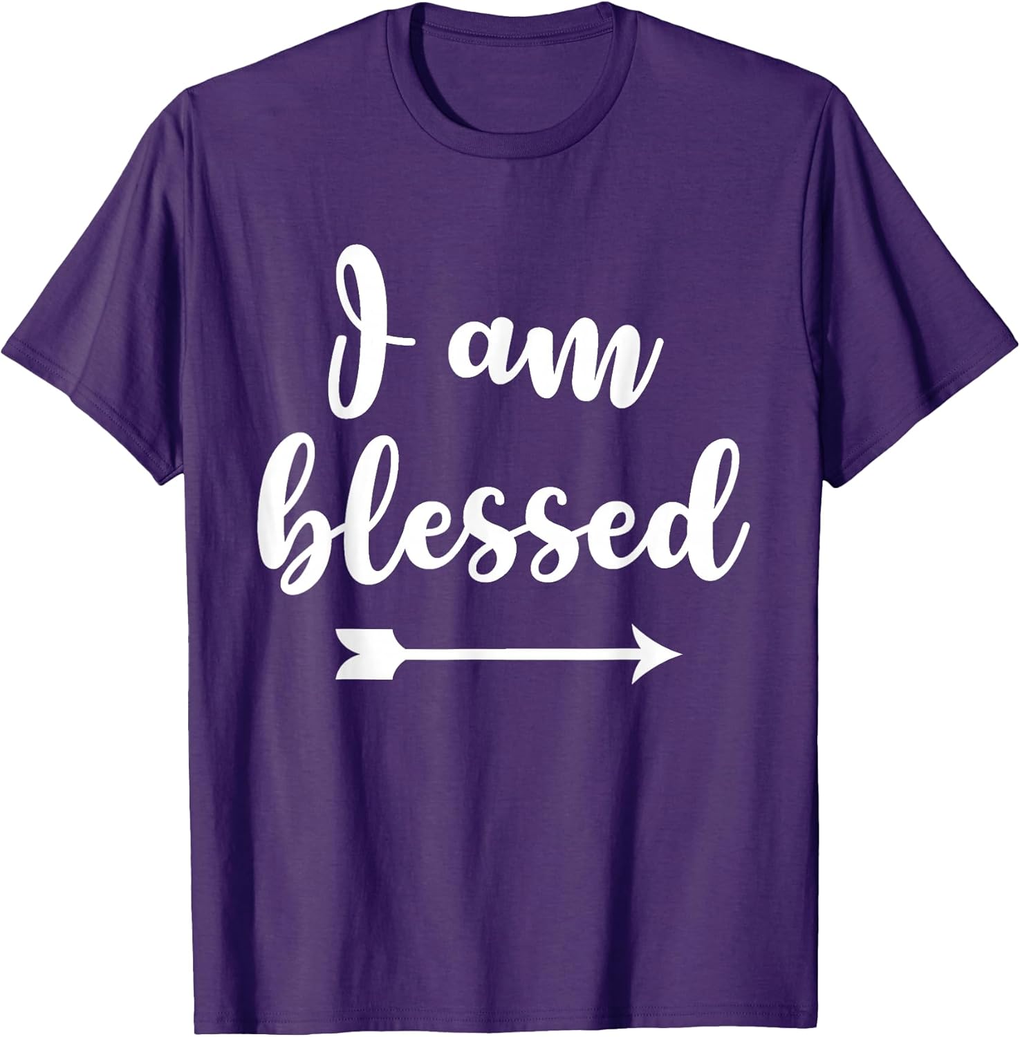 Inspirational, I am Blessed Faith Sayings - Adult & Kids T-Shirts, Sweatshirts & Hoodies apparel design preview 1