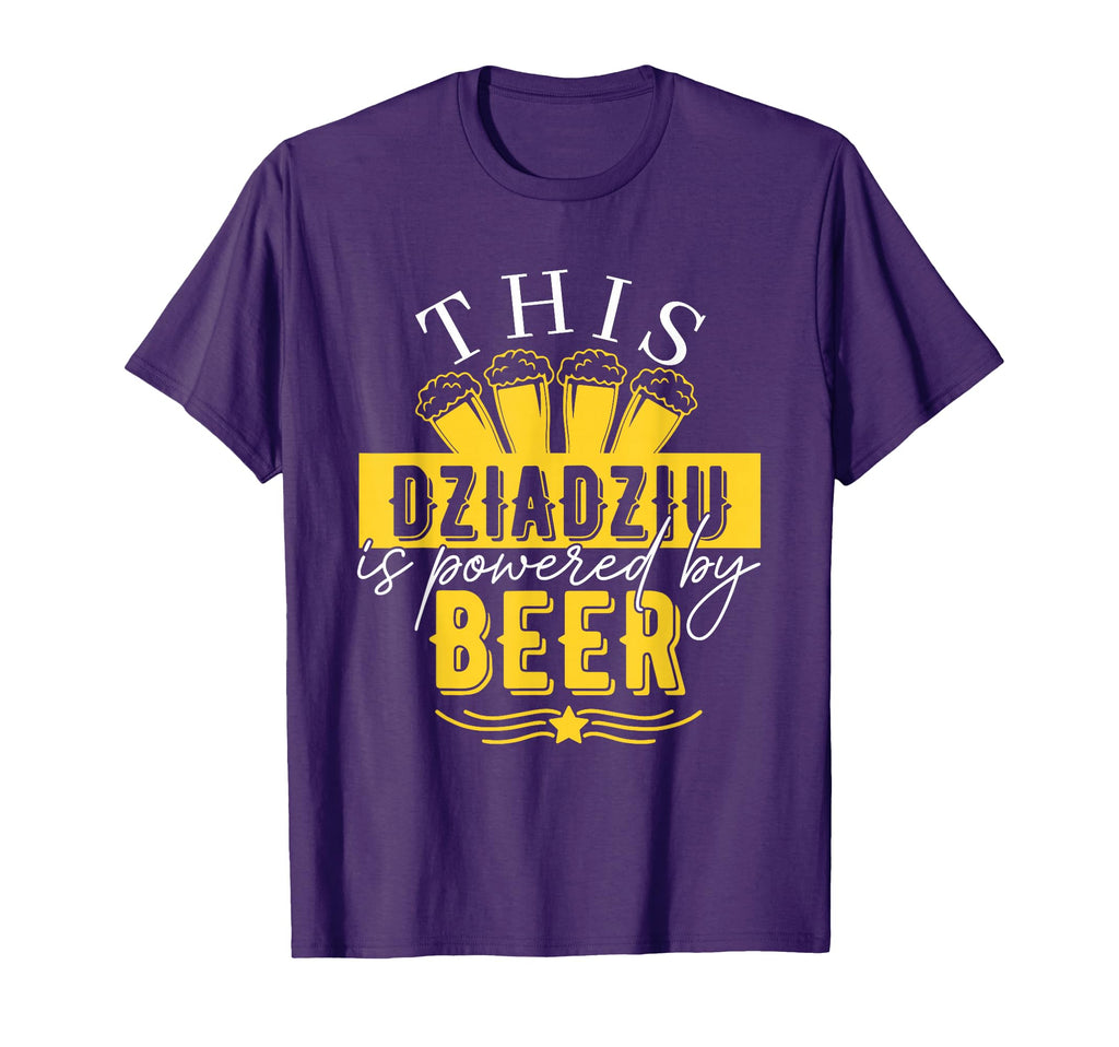 Dziadziu Polish Grandfather Beer T-Shirt - Minimalist Print for Adults - T-Shirt, Sweatshirt, Hoodie
