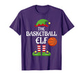 Basketball Elf Family Matching Group Sporty T-Shirt - Graphic Print Unisex - T-Shirt, Sweatshirt, Hoodie