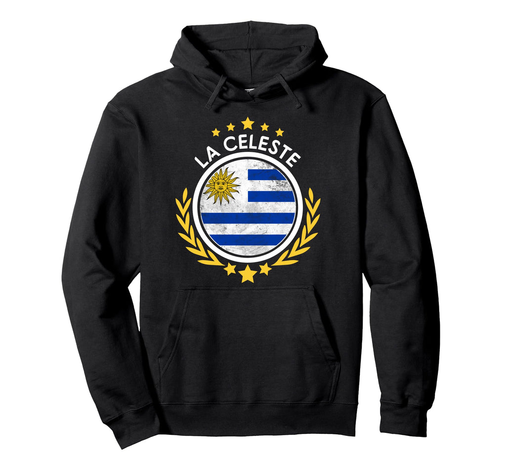 Uruguay Soccer Fan Hoodie - Graphic Print Men Women - T-Shirt, Sweatshirt, Hoodie