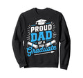 Proud Dad 2026 Graduate Class Sweatshirt - Minimalist Print for Adults - T-Shirt, Sweatshirt, Hoodie