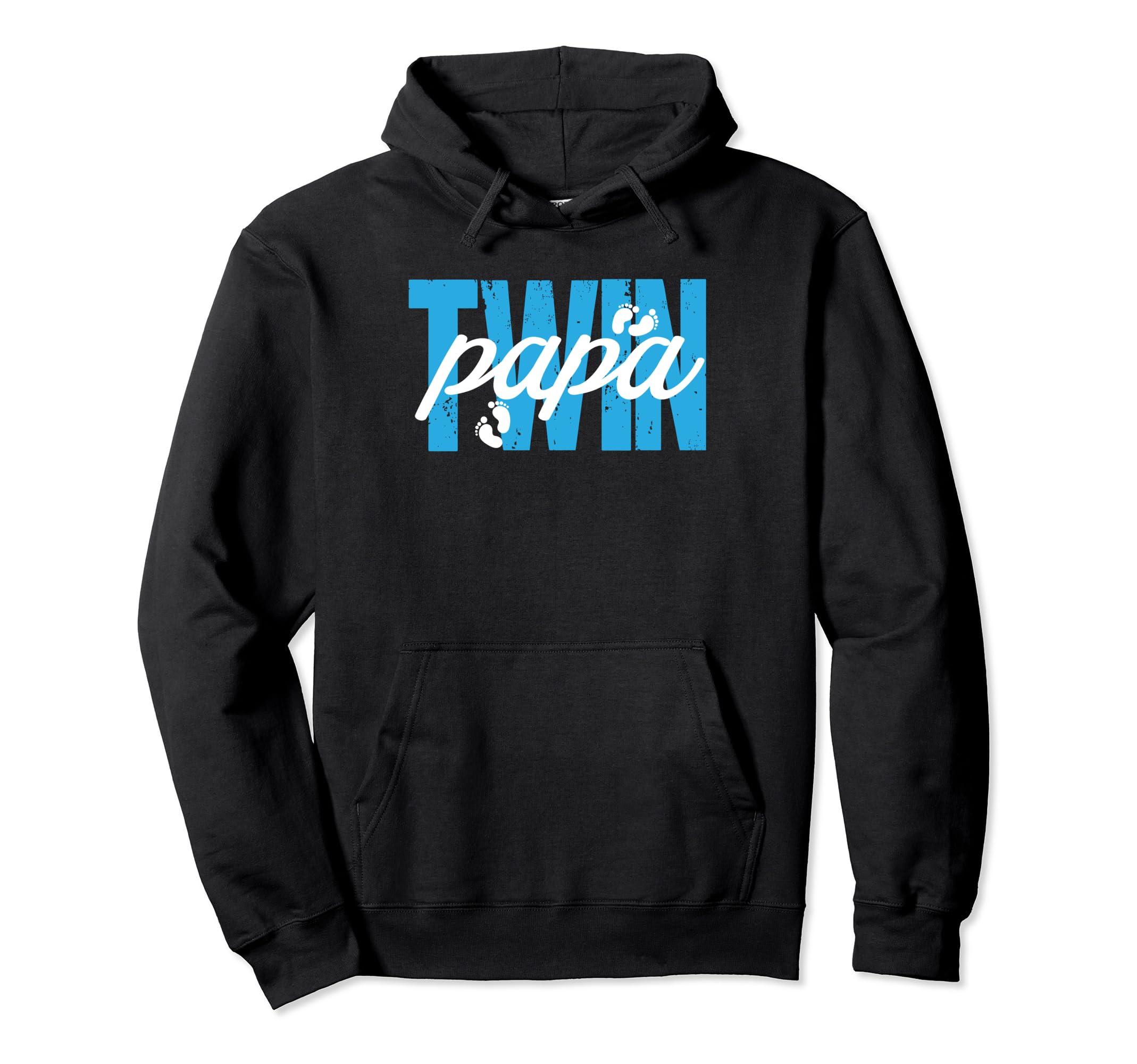 Twin Papa Father Two Dad Twins Hoodie - Streetwear Style Men Women - T-Shirt, Sweatshirt, Hoodie