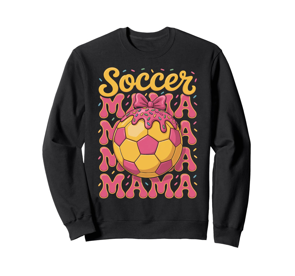 Soccer Mama Ice Cream Drip Game Sweatshirt - Streetwear Style Unisex - T-Shirt, Sweatshirt, Hoodie