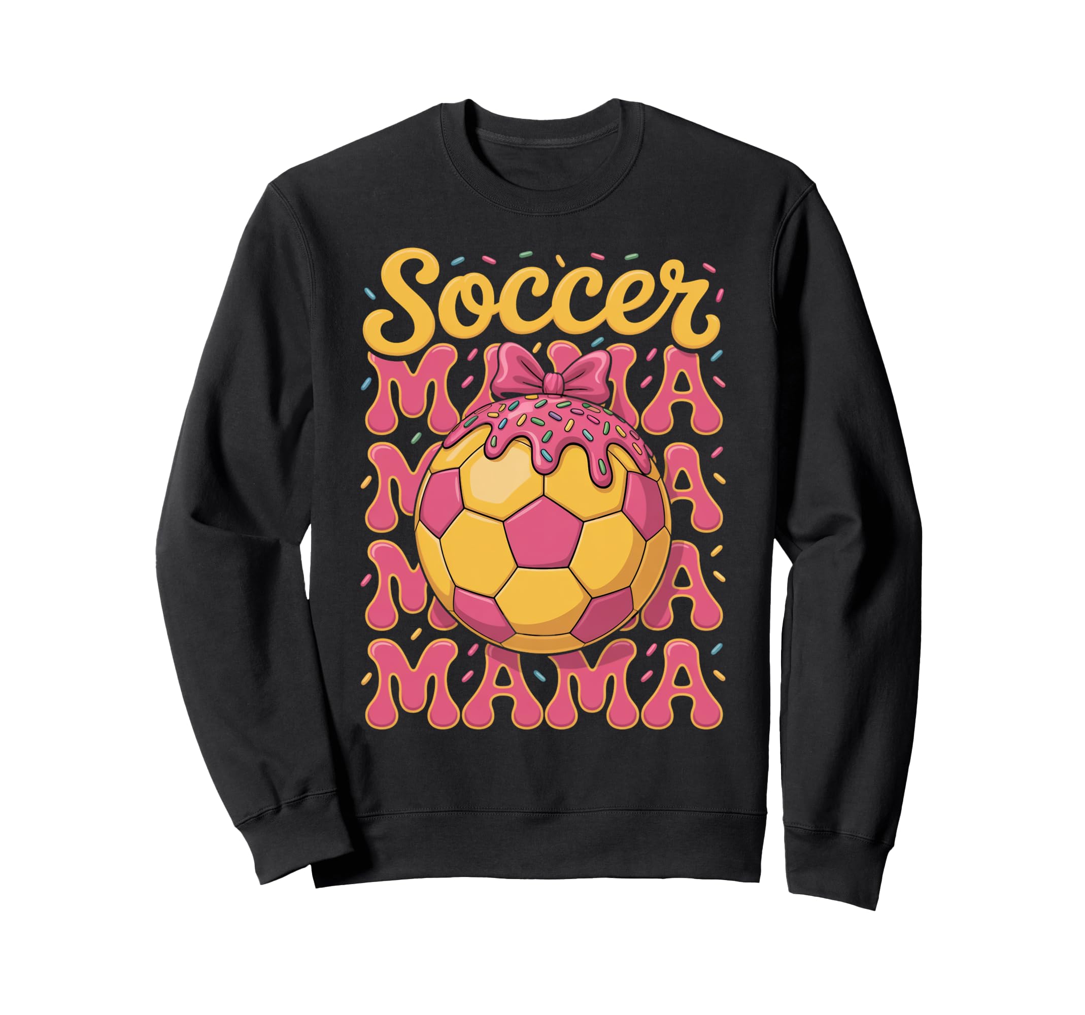 Soccer Mama Ice Cream Drip Game Sweatshirt - Streetwear Style Unisex - T-Shirt, Sweatshirt, Hoodie