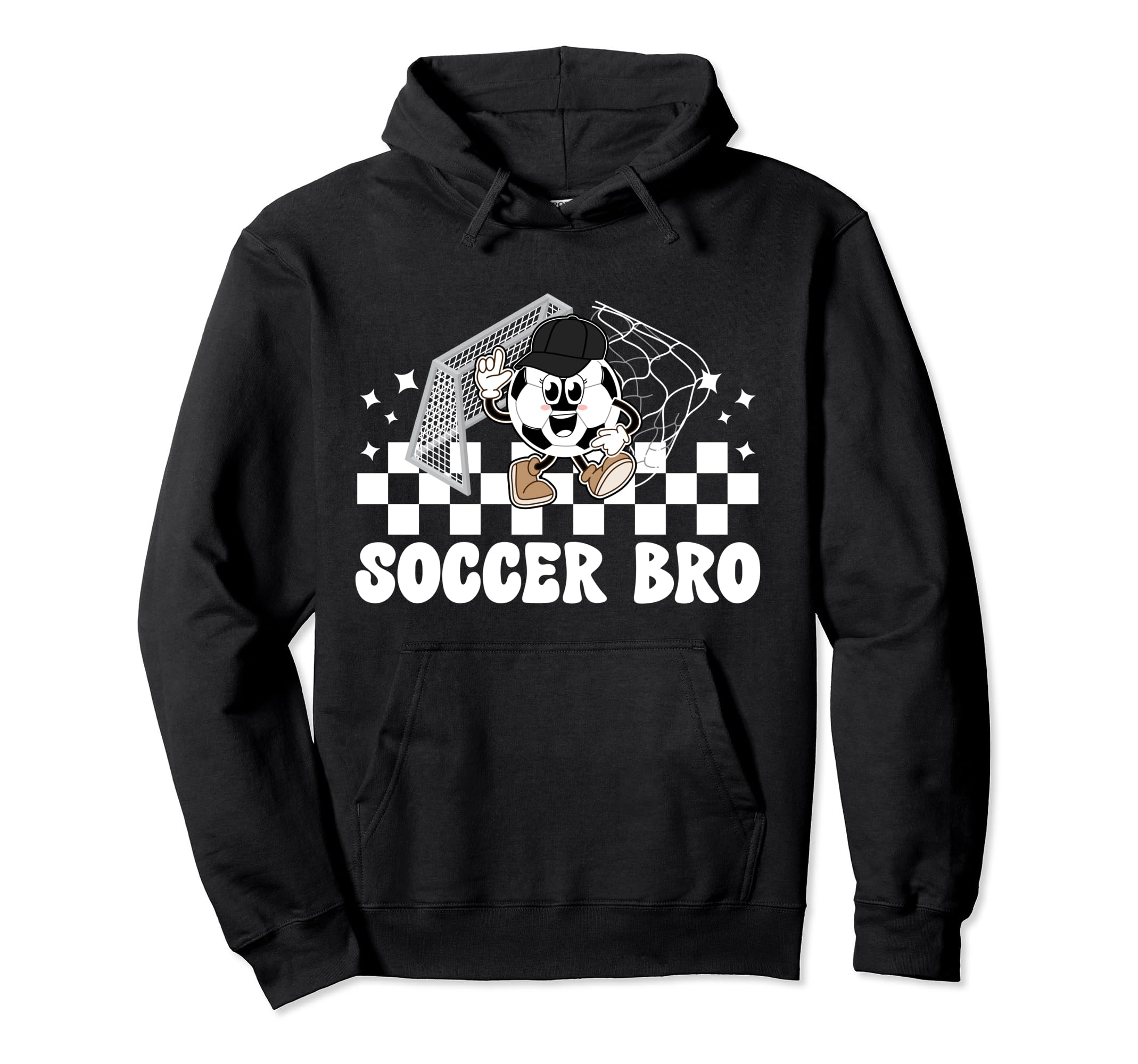 Soccer Bro Best Soccer Brother Soccer Hoodie - Graphic Print Unisex - T-Shirt, Sweatshirt, Hoodie