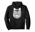 Papa Bear Wearing Glasses Bear Face Hoodie - Novelty Apparel for Adults - T-Shirt, Sweatshirt, Hoodie