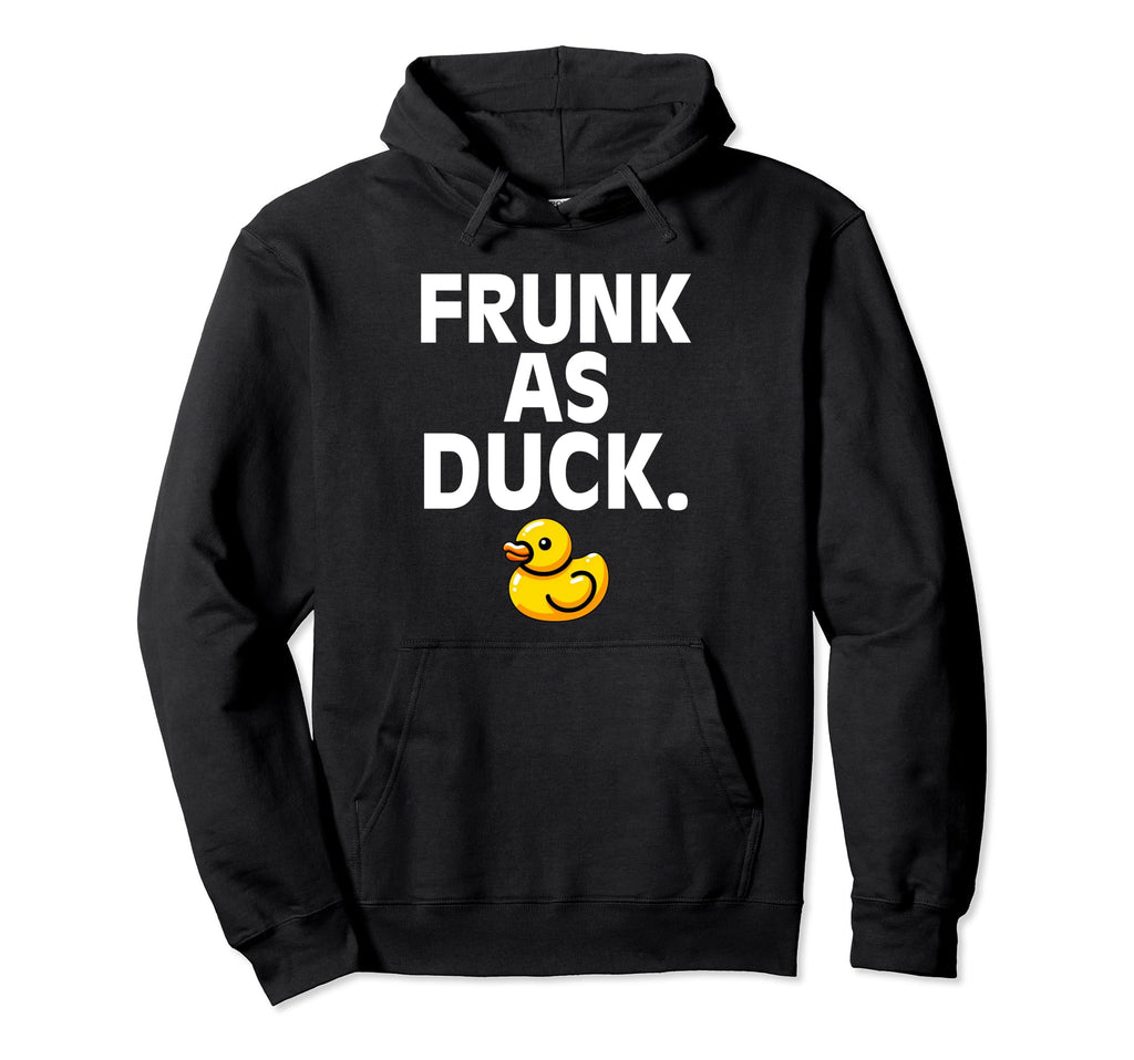 Frunk As Duck Rubber Ducks Lovers Hoodie - Minimalist Print for Adults - T-Shirt, Sweatshirt, Hoodie
