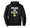 Frunk As Duck Rubber Ducks Lovers Hoodie - Minimalist Print for Adults - T-Shirt, Sweatshirt, Hoodie