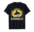 Grandpas Ride Snowmobiles T-Shirt - Casual Everyday Wear for Adults - T-Shirt, Sweatshirt, Hoodie