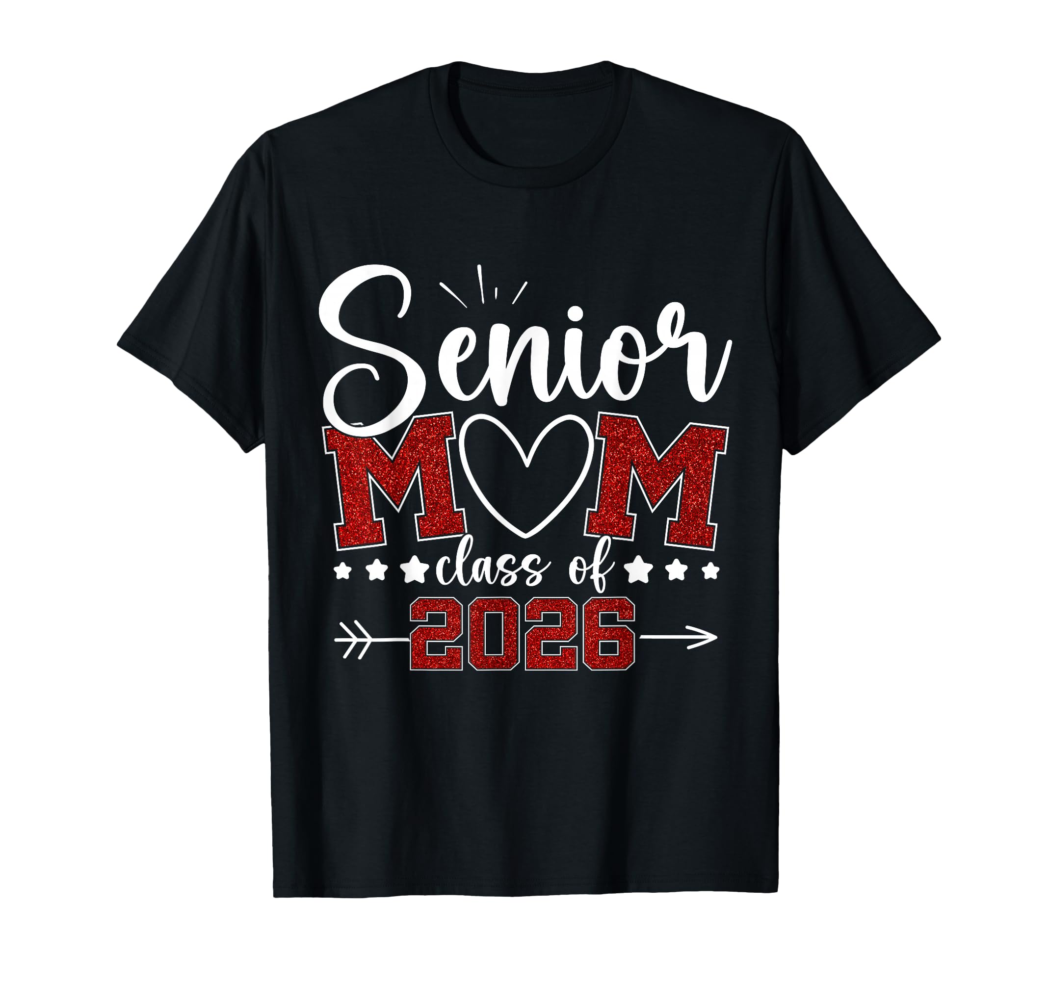 Senior Mom Class 2026 Proud Mom T-Shirt - Custom Art Print Men Women - T-Shirt, Sweatshirt, Hoodie