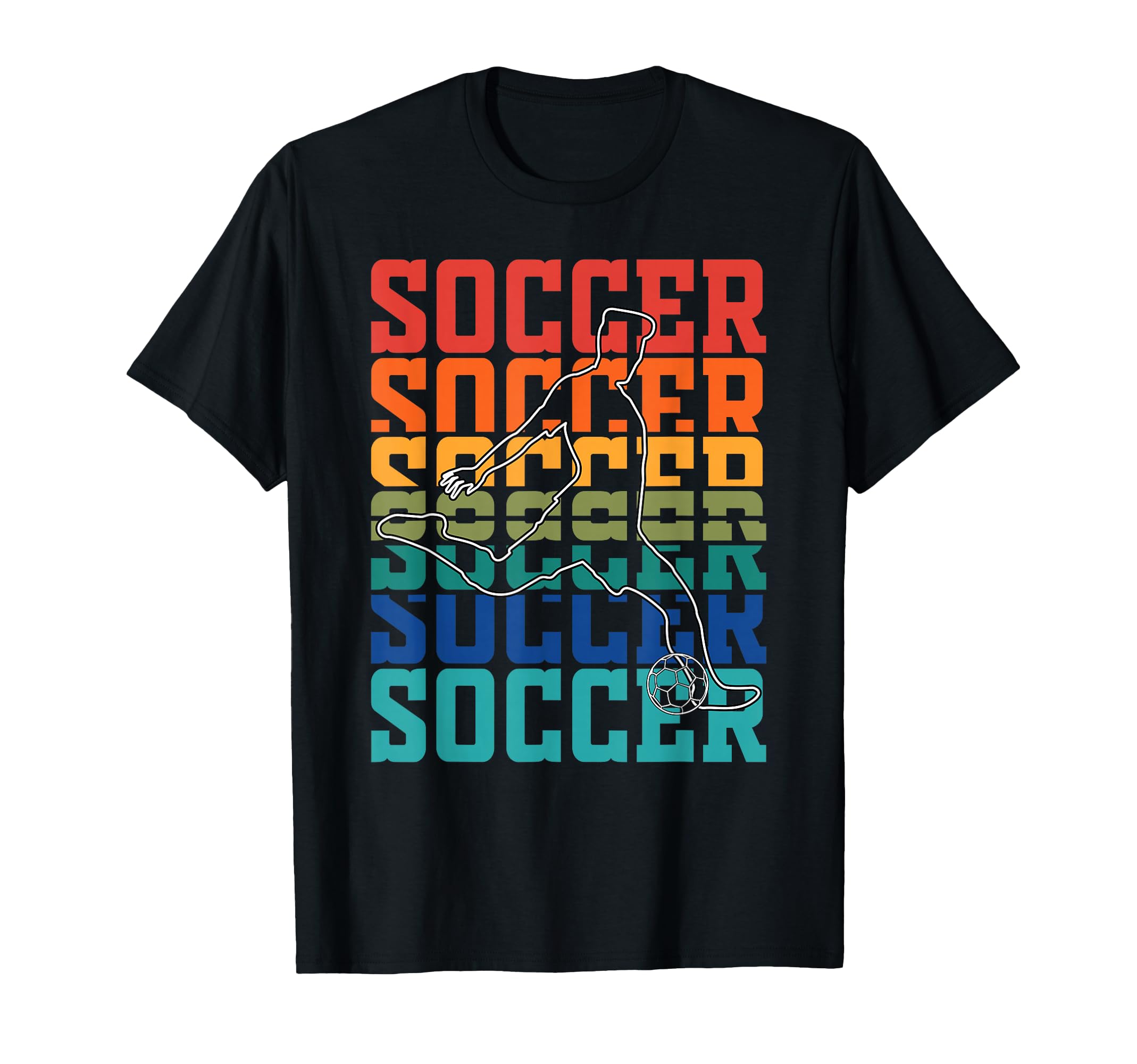 Soccer Soccer Players Gift T-Shirt - Minimalist Print Men Women - T-Shirt, Sweatshirt, Hoodie